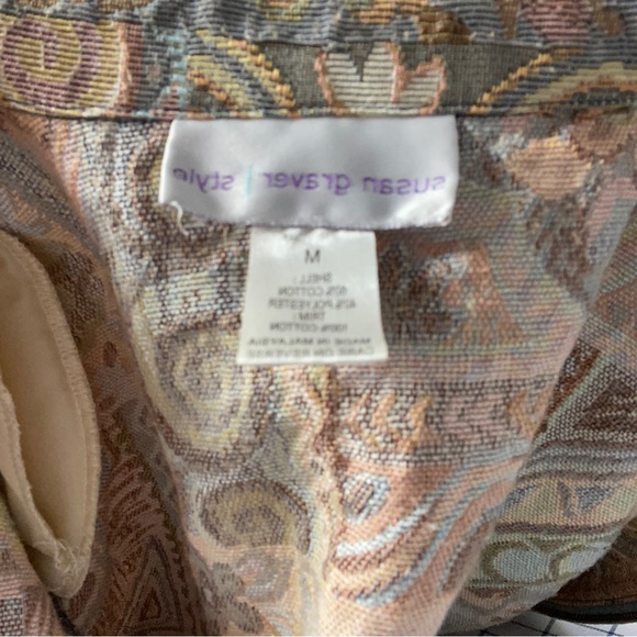 Vintage Patterned Jacket - Picture 4 of 4